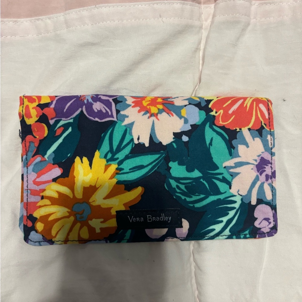 Vera Bradley checkbook cover